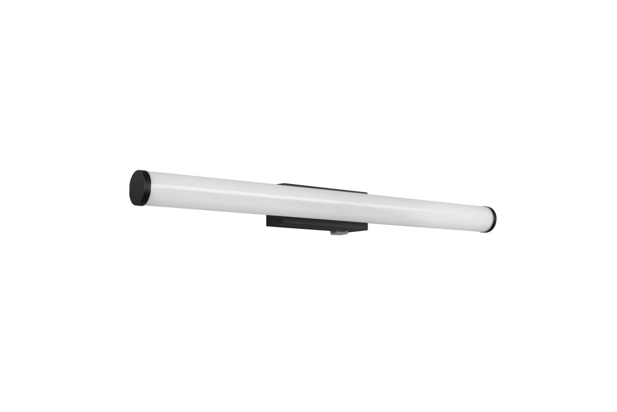 Mattimo 60cm Schwarz badezimmerlampe Von Trio Lighting - Mit ihrem länglichen Design und dem weichen, gleichmäßigen Licht eignet sie sich mit 60 cm ideal für den Einsatz über dem Spiegel.