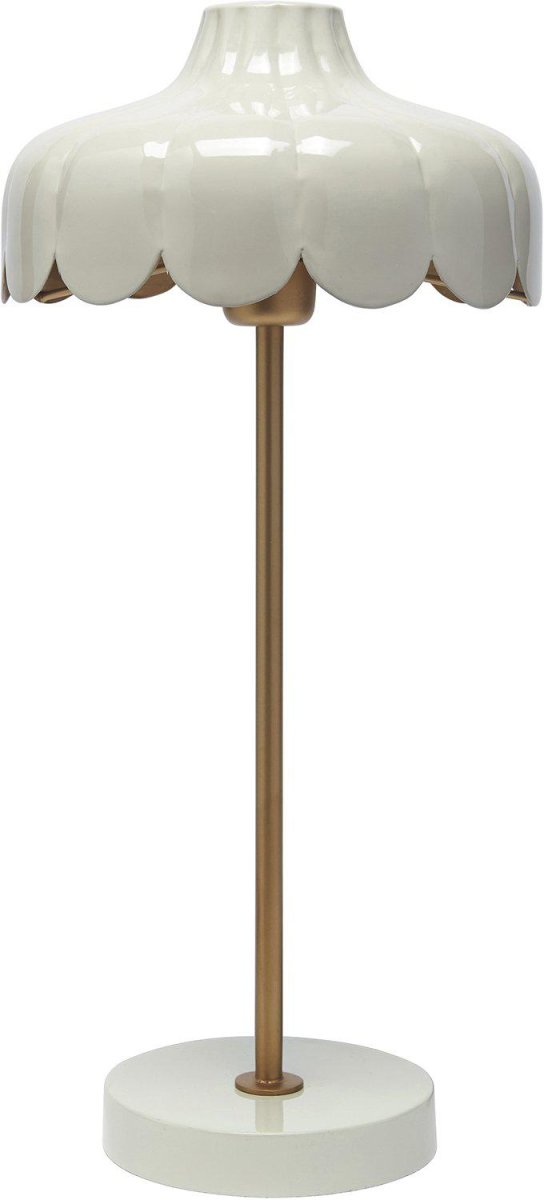 Wells 50cm Beige tischlampe Von PR Home - Wir haben uns von einer Blume inspirieren lassen und diese Serie in mehreren Farben und Modellen erstellt.