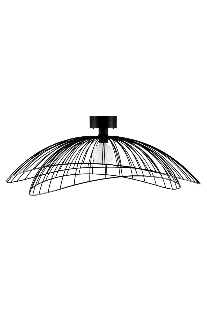 Ray Ø85 Schwarz wandlampe Von Globen Lighting - Die Leuchte kann sowohl an der Decke als auch an der Wand montiert werden und ist daher flexibel einsetzbar.