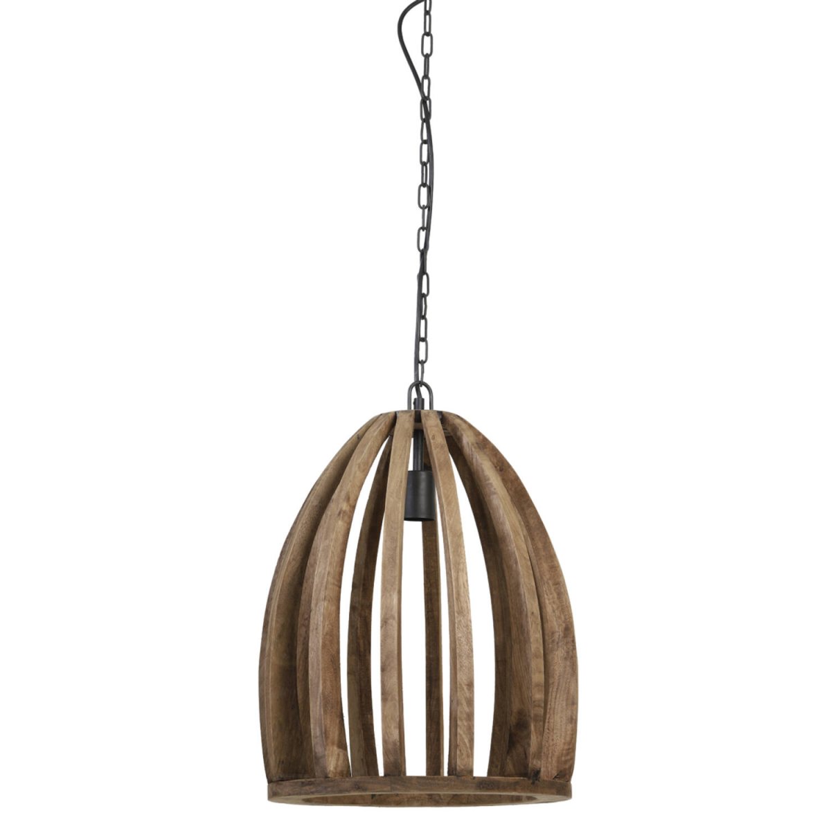 Haranka Ø38 Holz hängelampe Von Light & Living - Haranka ist eine rustikale Pendelleuchte aus wunderschönem Mangoholz, die Ihrem Zuhause eine warme und natürliche Atmosphäre verleiht.