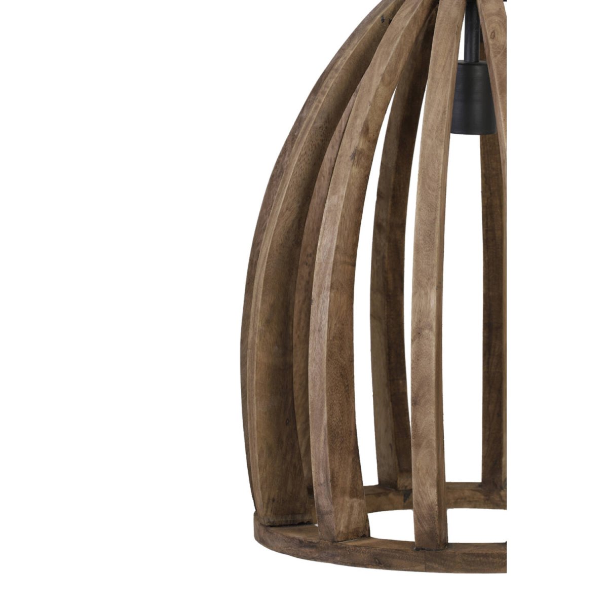 Haranka Ø38 Holz hängelampe Von Light & Living - Haranka ist eine rustikale Pendelleuchte aus wunderschönem Mangoholz, die Ihrem Zuhause eine warme und natürliche Atmosphäre verleiht.