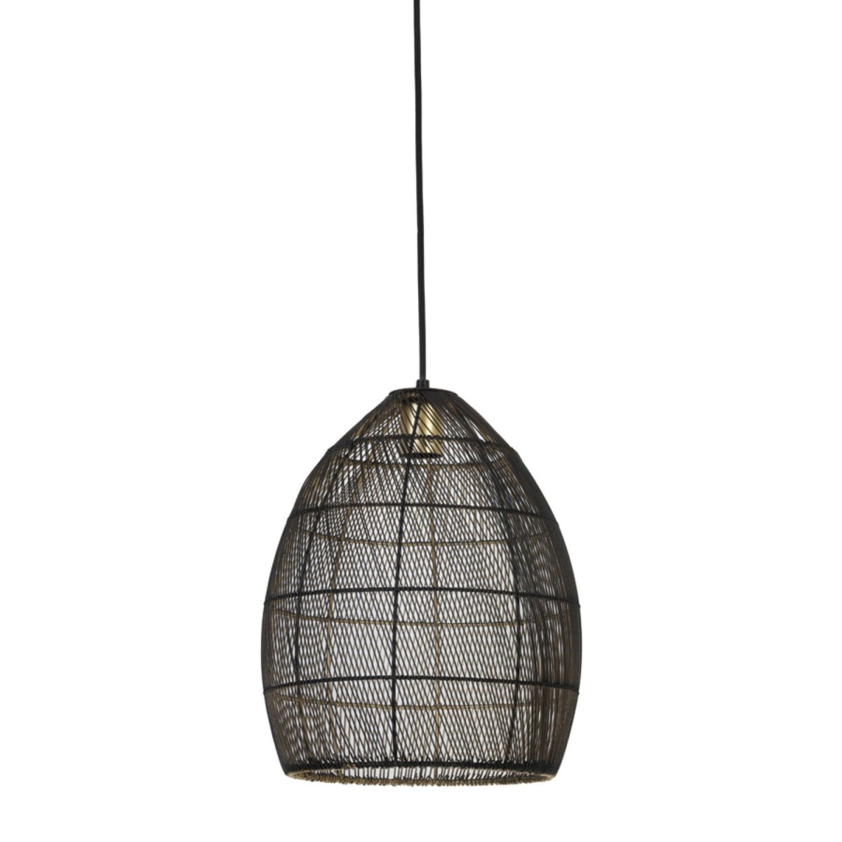 Meya Ø30 Schwarz/Gold hängelampe Von Light & Living - 