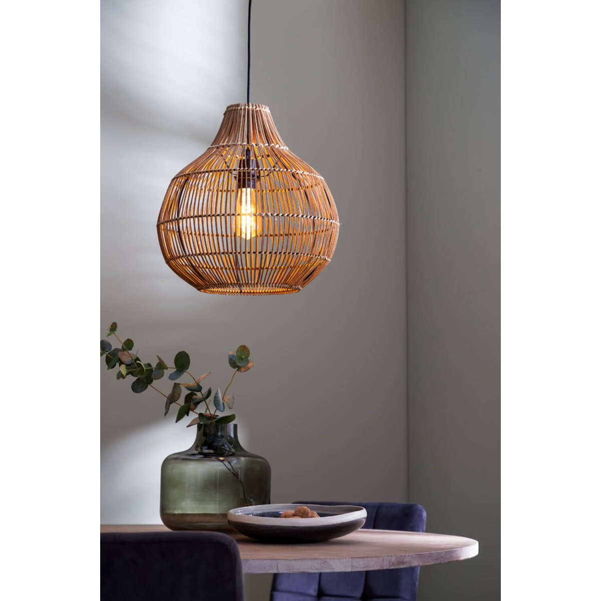 Pacino Ø40 Natur hängelampe Von Light & Living - 