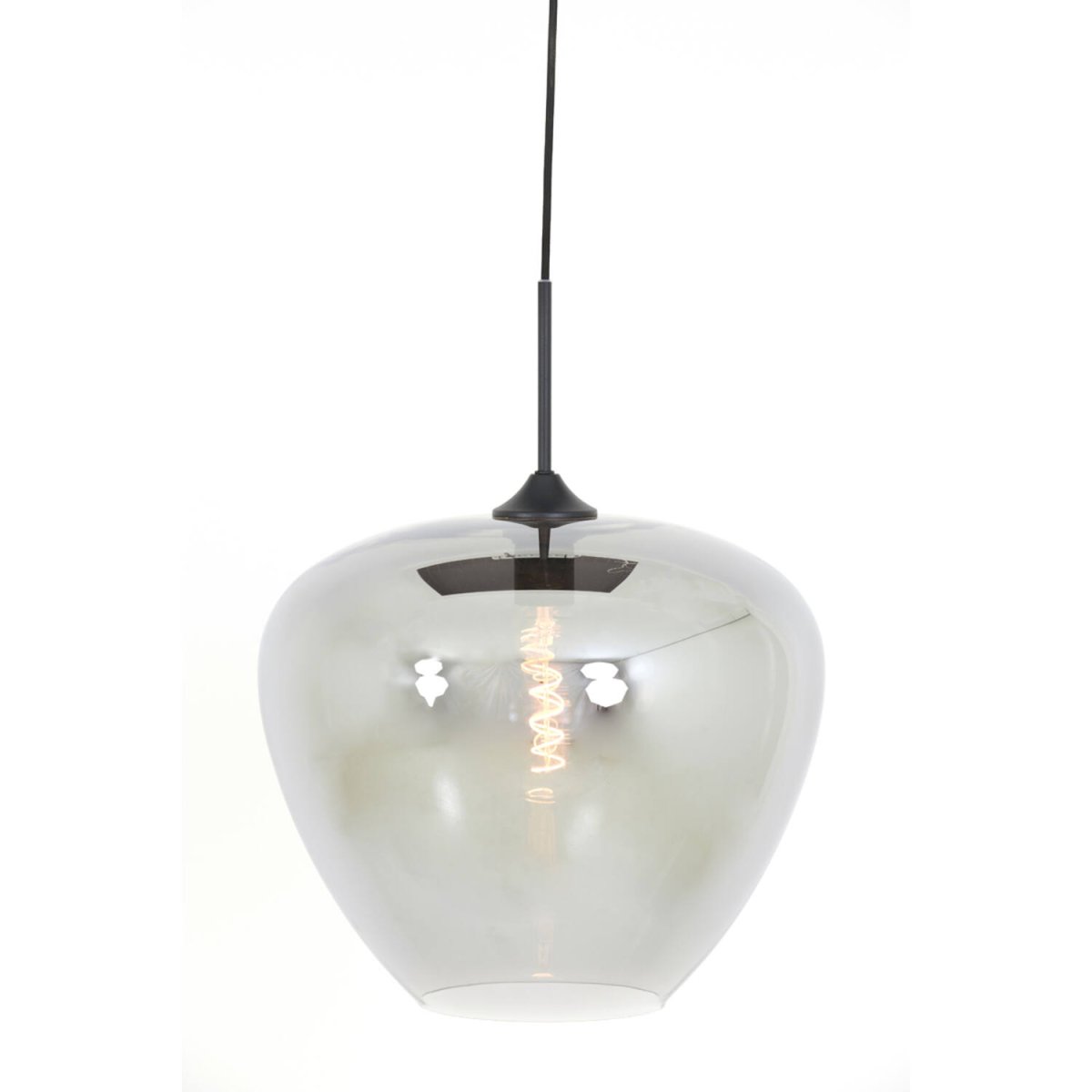 Mayson Ø40 Rauchfarben hängelampe Von Light & Living - Ideal für stimmungsvolle Beleuchtung im Wohnzimmer, Esszimmer oder Schlafzimmer.