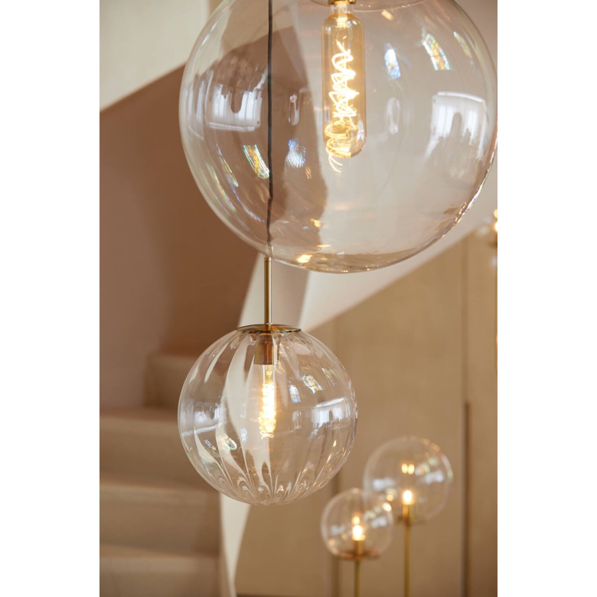 Magdala Ø30 Transparent hängelampe Von Light & Living - 