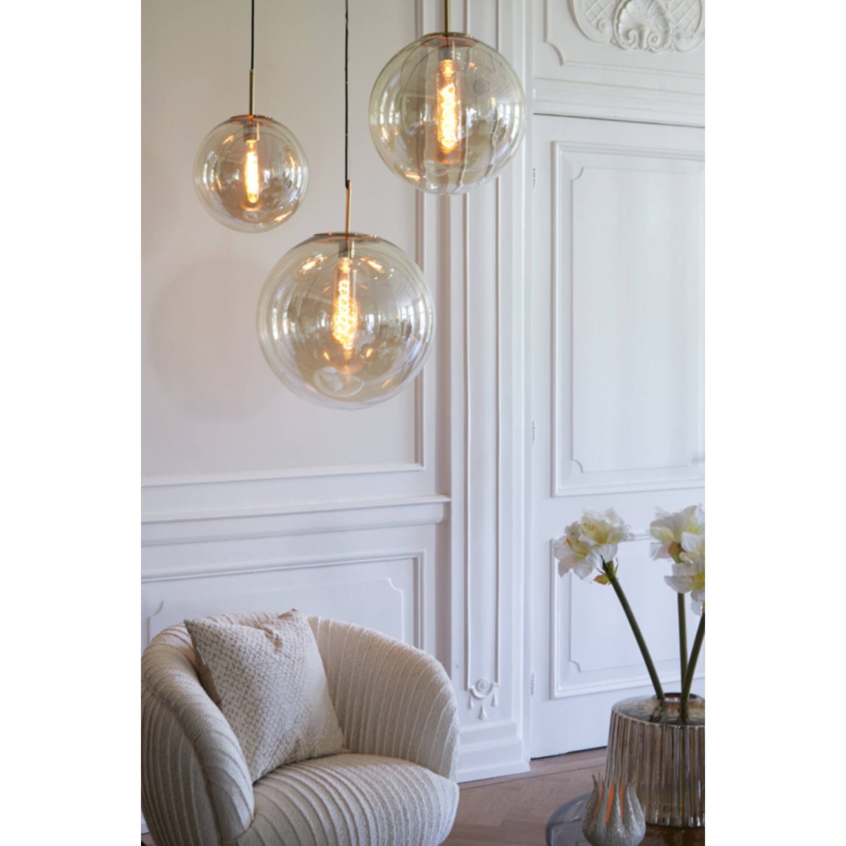 Medina Ø48 Bernstein hängelampe Von Light & Living - 