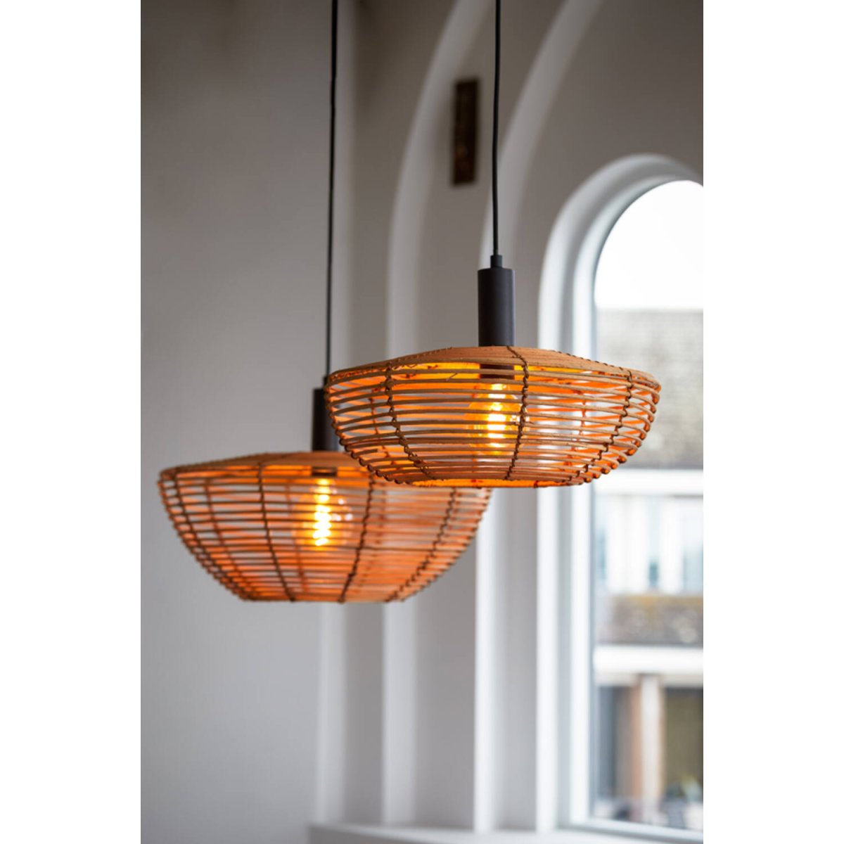 Milan Ø60 Natur hängelampe Von Light & Living - 