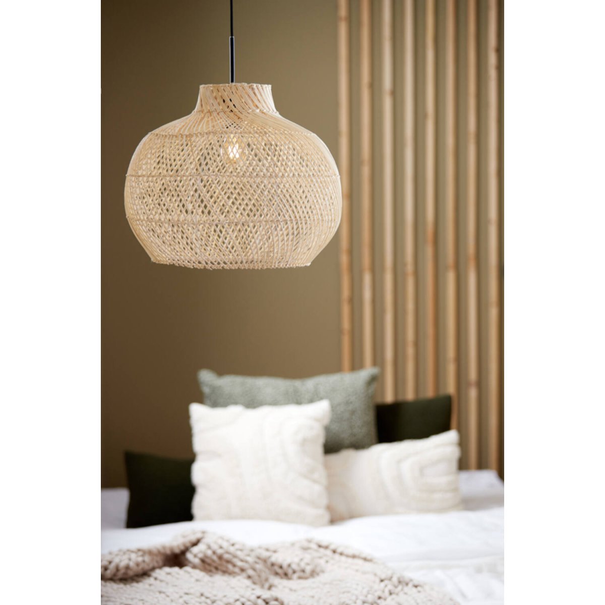 Charita Ø46 Natur hängelampe Von Light & Living - 
