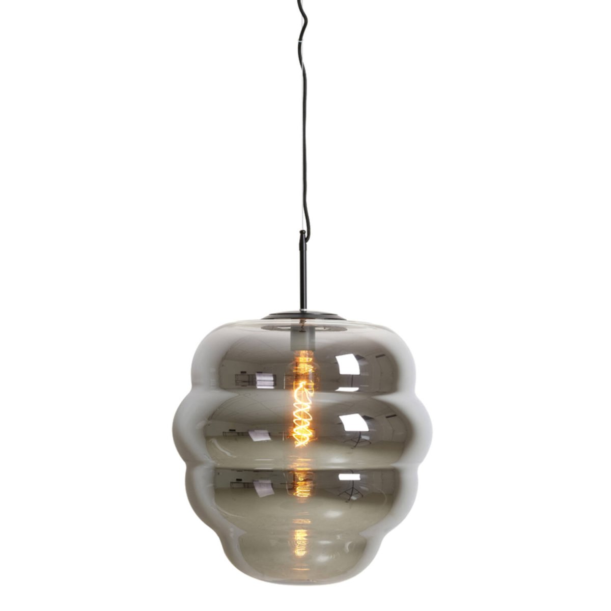 Misty Ø45 Rauchfarben hängelampe Von Light & Living - 