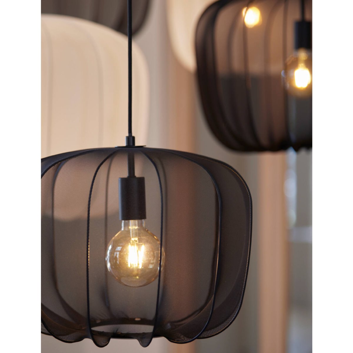 Plumeria Ø40 Schwarz hängelampe Von Light & Living - 