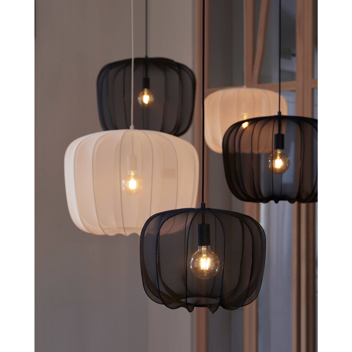 Plumeria Ø60 Schwarz hängelampe Von Light & Living - 