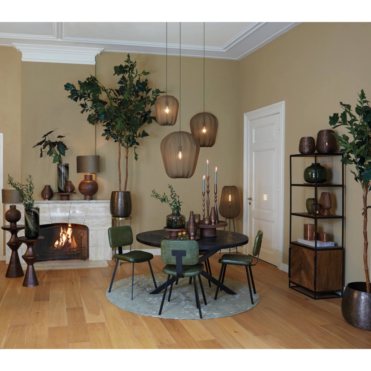 Plumeria Ø42 Dunkelgrün hängelampe Von Light & Living - 