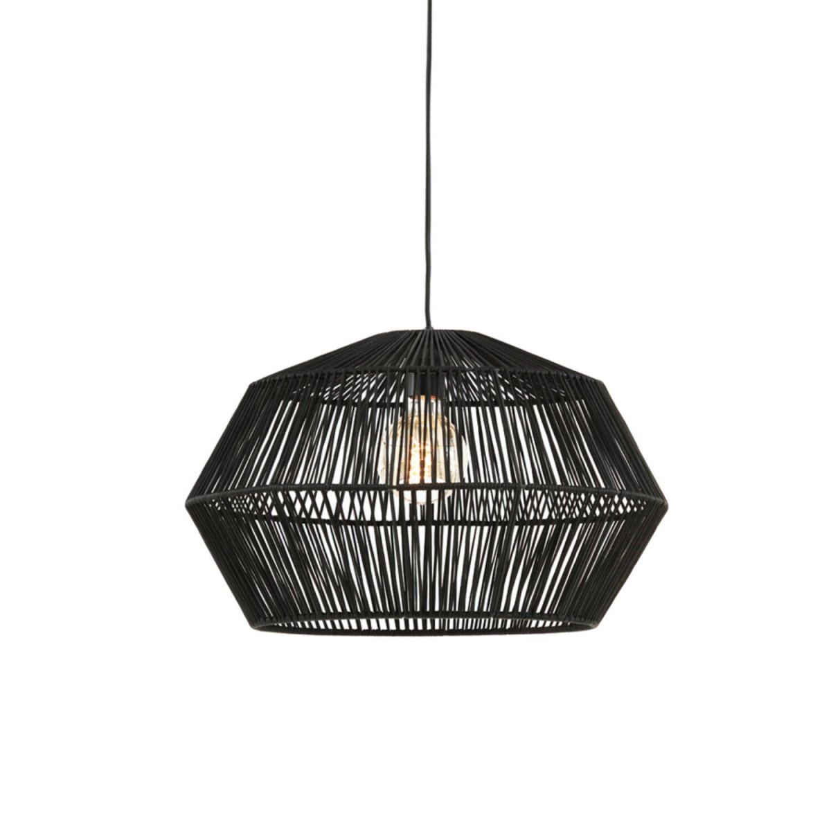 Deya Ø50 Schwarz hängelampe Von Light & Living - 