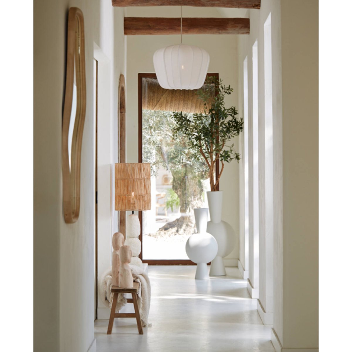 Zubedo Ø60 Cremeweiß hängelampe Von Light & Living - 