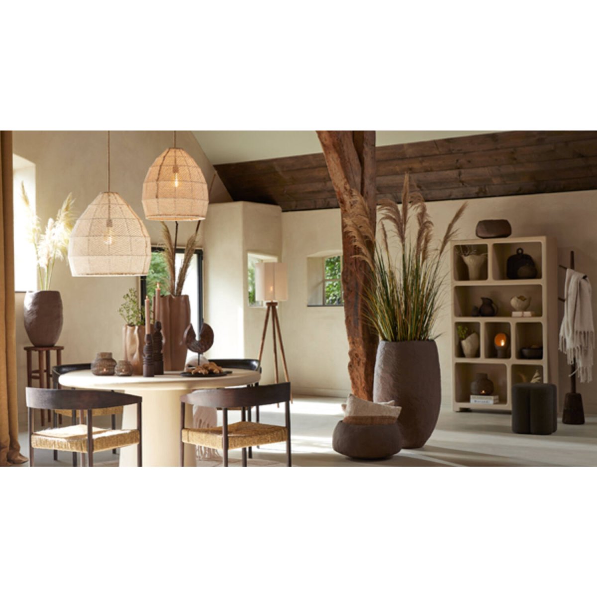 Makassar Ø50 Cremeweiß hängelampe Von Light & Living - 
