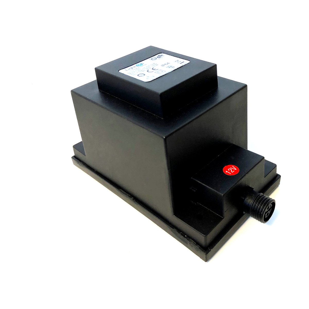 Transformator 105w Schwarz Von Lightson - Ein flexibles und günstiges 12-Volt-System (sichere Kleinspannung) für Ihren Garten, das Sie einfach selbst installieren und später bei Bedarf auf bis zu 50 Meter erweitern können.