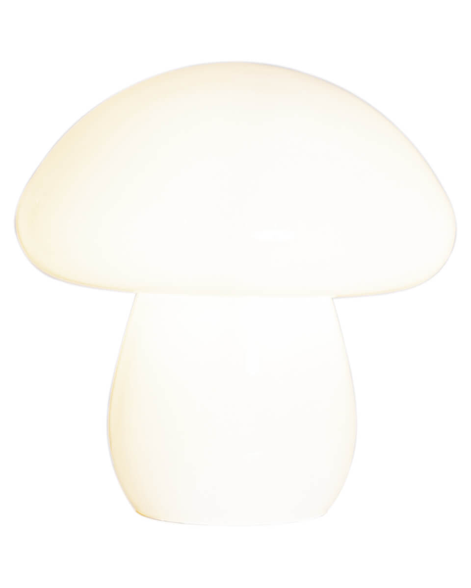 Mira Mushroom 30cm Weiß tischlampe Von By Rydéns - Die Lampe ist nicht nur eine funktionale Lichtquelle, sondern auch ein k&uuml;nstlerisches Detail, das Ihr Interieur mit seinem von der Natur inspirierten Design und der handgefertigten Qualit&auml;t hervorhebt.