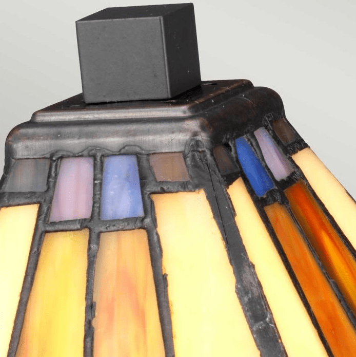 Holmes 30cm Mehrfarbig Von Elstead Lighting - Holmes ist eine kompakte und elegante Lampe, die sich perfekt als Nachtlicht oder für ein kleines Regal eignet.