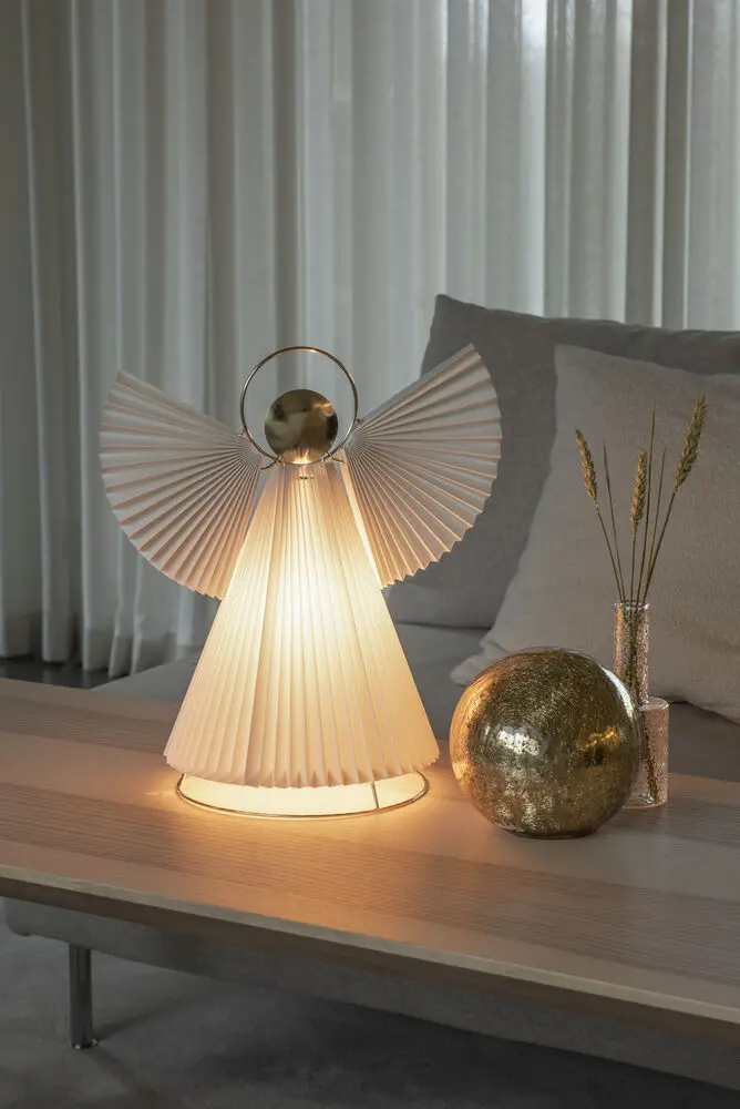 Papierengel Weiß Von Konstsmide - Schafft in der Advents- und Weihnachtszeit eine ruhige und warme Atmosph&auml;re im Zuhause.