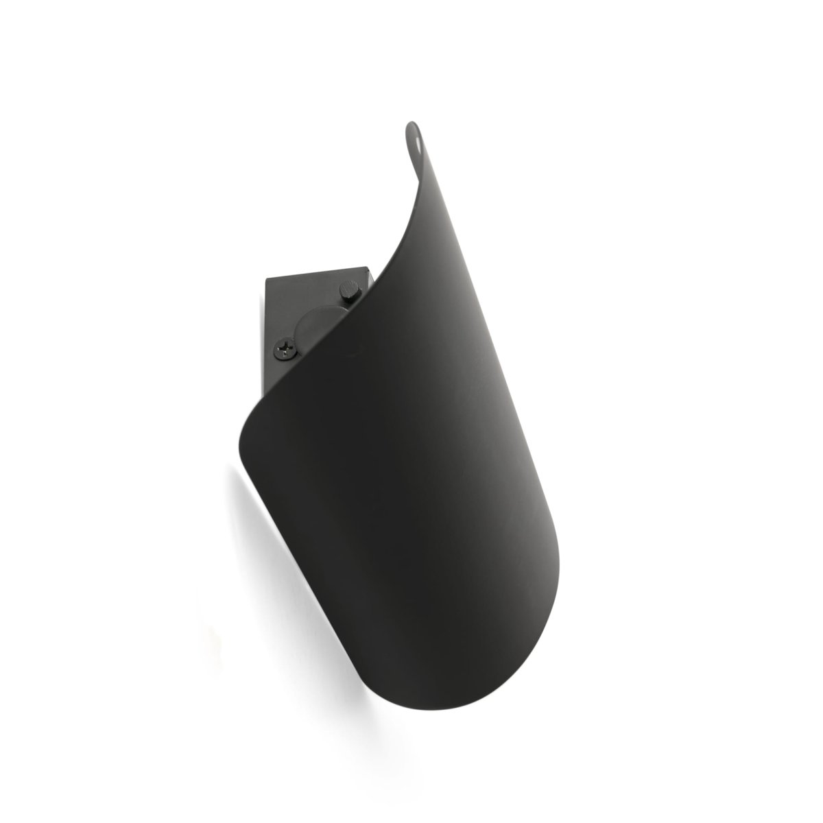 Novo 25cm Schwarz wandlampe Von Faro Barcelona - Die matte Oberfl&auml;che verleiht einen weichen, warmen Ausdruck, der sowohl in dezente als auch elegante Umgebungen passt.