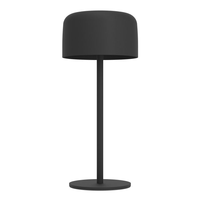 Roccanova 30cm Schwarz solarleuchte Von Eglo - Roccanova ist eine stilvolle, solarbetriebene Tischlampe, die Form und Funktion für den Innen- und Außenbereich vereint.