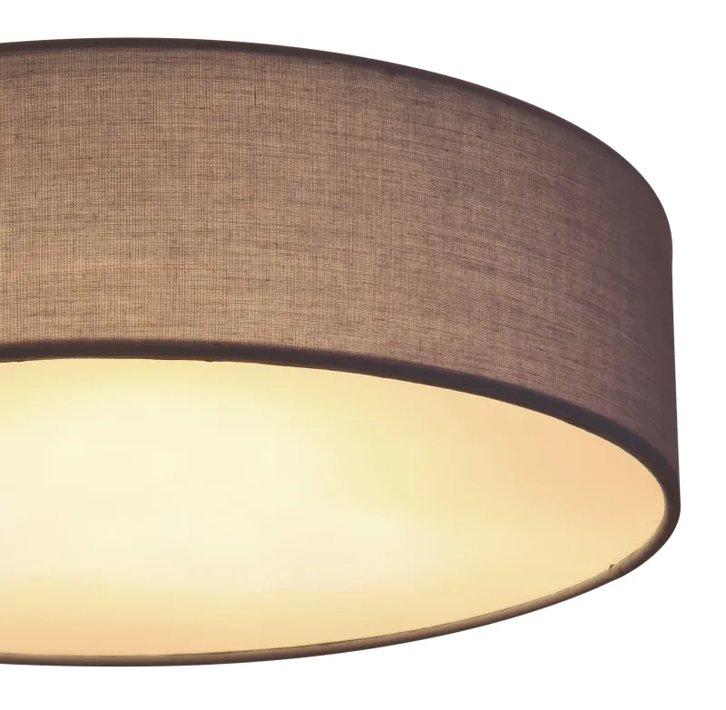 Sanna Ø40 Anthrazit deckenleuchte Von Globo Lighting - Den stilrena plafonden&nbsp;Sanna passar perfekt in i olika inredningsstilar.