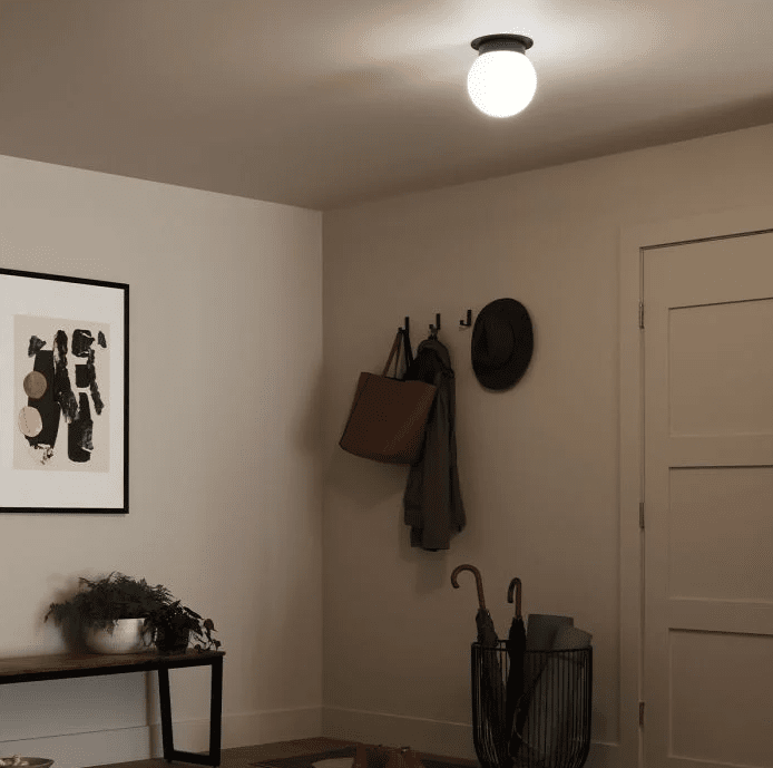 Albers Ø20 Schwarz deckenleuchte Von Elstead Lighting - Die Albers Deckenleuchte spendet ein sch&ouml;nes und gleichm&auml;&szlig;iges Licht, sowohl einzeln als auch in Kombination mit mehreren Leuchten.