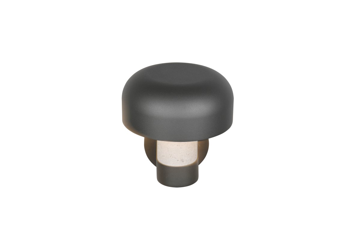 Fraser 24cm Betonoptik außenlampe Von Trio Lighting - Die dunkelgraue Lackierung und der Beton-inspirierte Anteil verleihen der Fassade einen warmen, stilvollen Charakter.