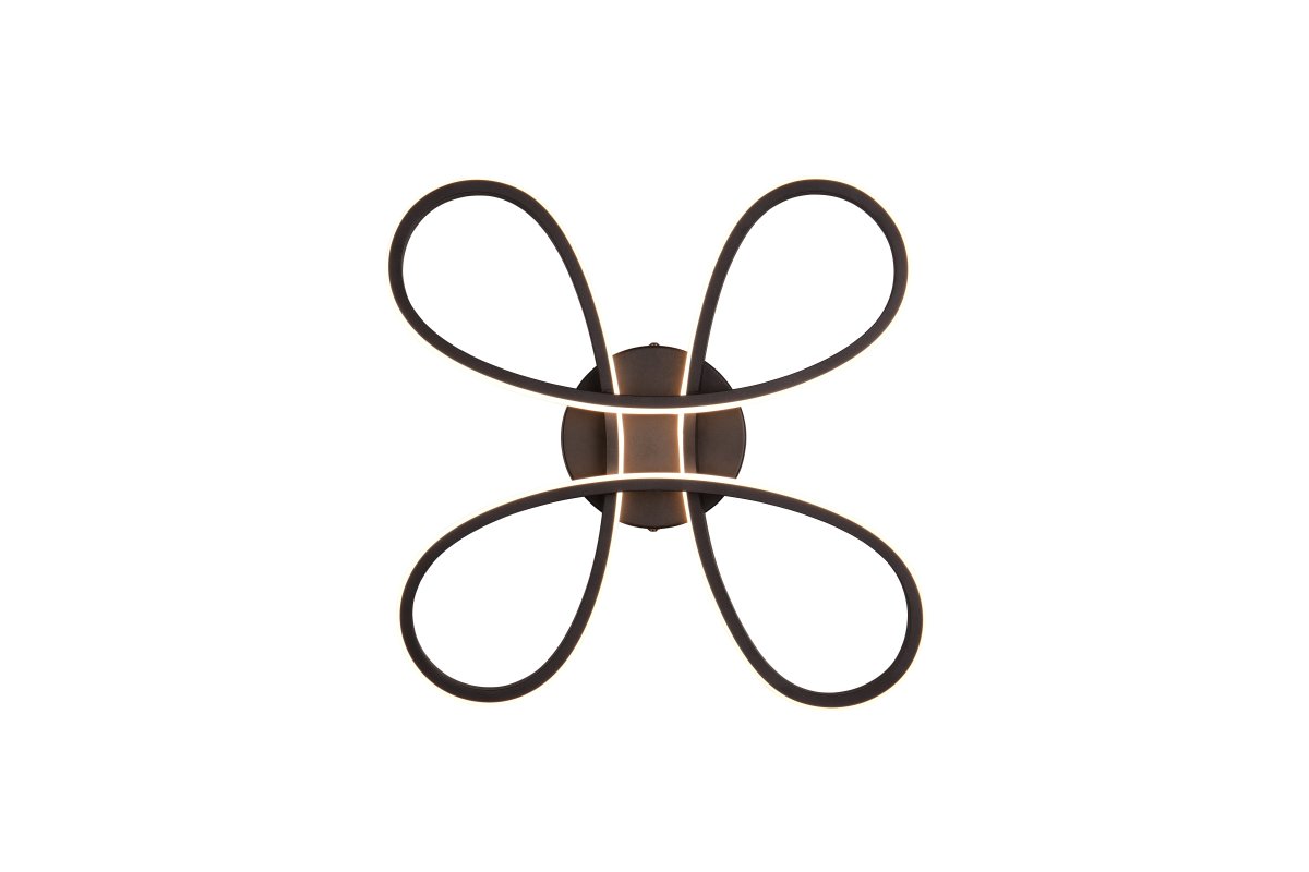 Fly 40cm Schwarz deckenleuchte Von Trio Lighting - 