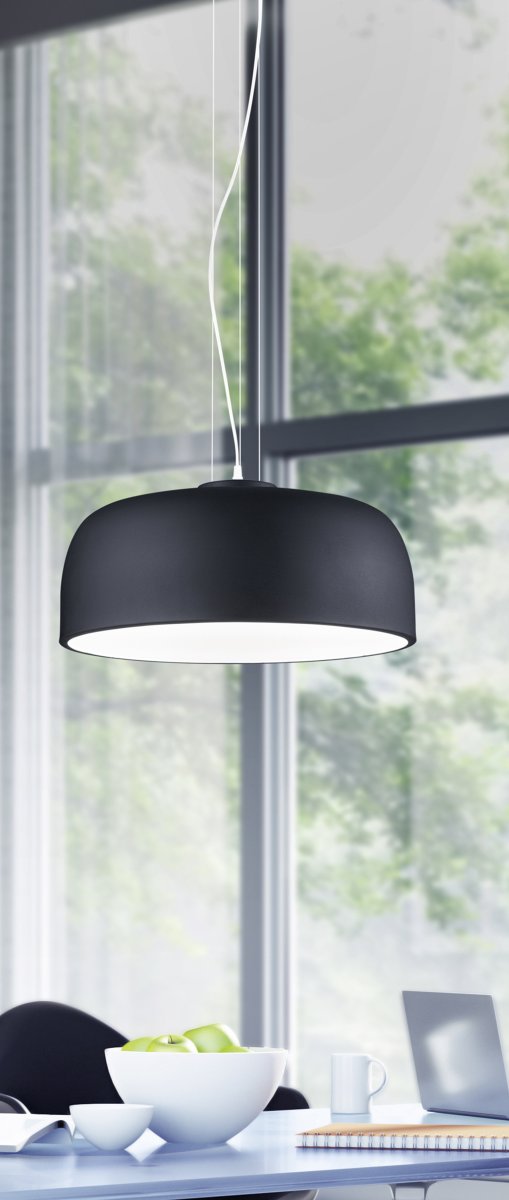 Baron Ø52 Schwarz hängelampe Von Trio Lighting - 