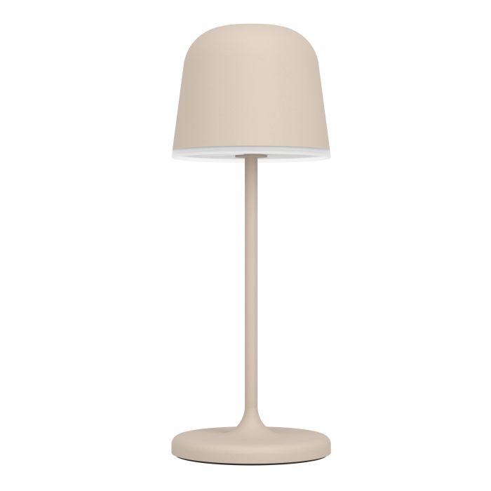 Mannera 20cm Sand tragbare Von Eglo - Das Aufladen erfolgt ganz einfach über das mitgelieferte USB-Kabel und lässt sich somit problemlos überallhin mitnehmen – egal ob auf der Terrasse, im Garten oder beim Picknick.