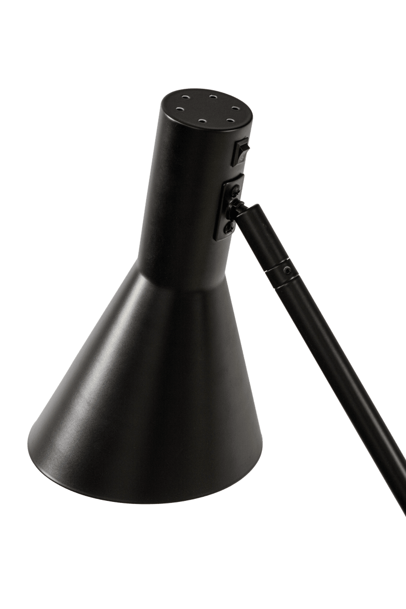 Ceres Schwarz stehlampe Von Aneta Lighting - Die Stehleuchte CERES hat ein stilvolles und zeitloses Design mit geraden und klaren Linien.