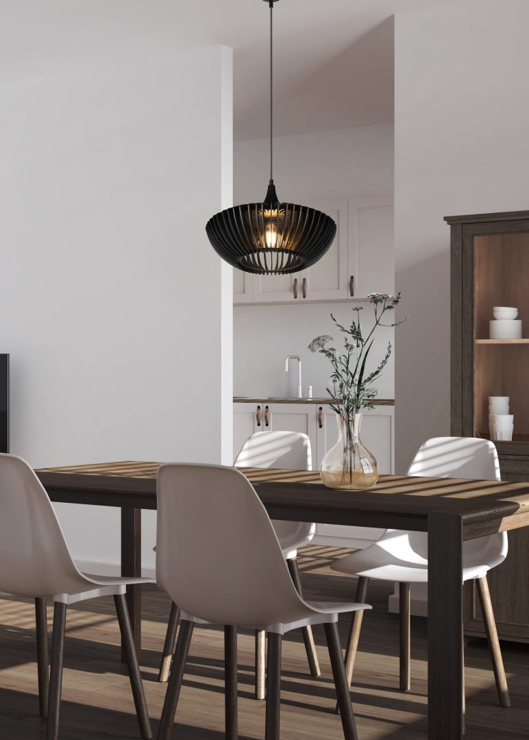 Colino Ø40 Schwarz hängelampe Von Trio Lighting - 