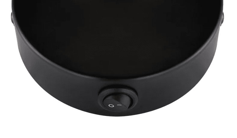 Jay 12cm Schwarz leselampe Von Globo Lighting - Die Leuchte ist mit einem praktischen Netzschalter an der Wandhalterung ausgestattet, mit dem Sie sie ganz einfach ein- und ausschalten k&ouml;nnen.