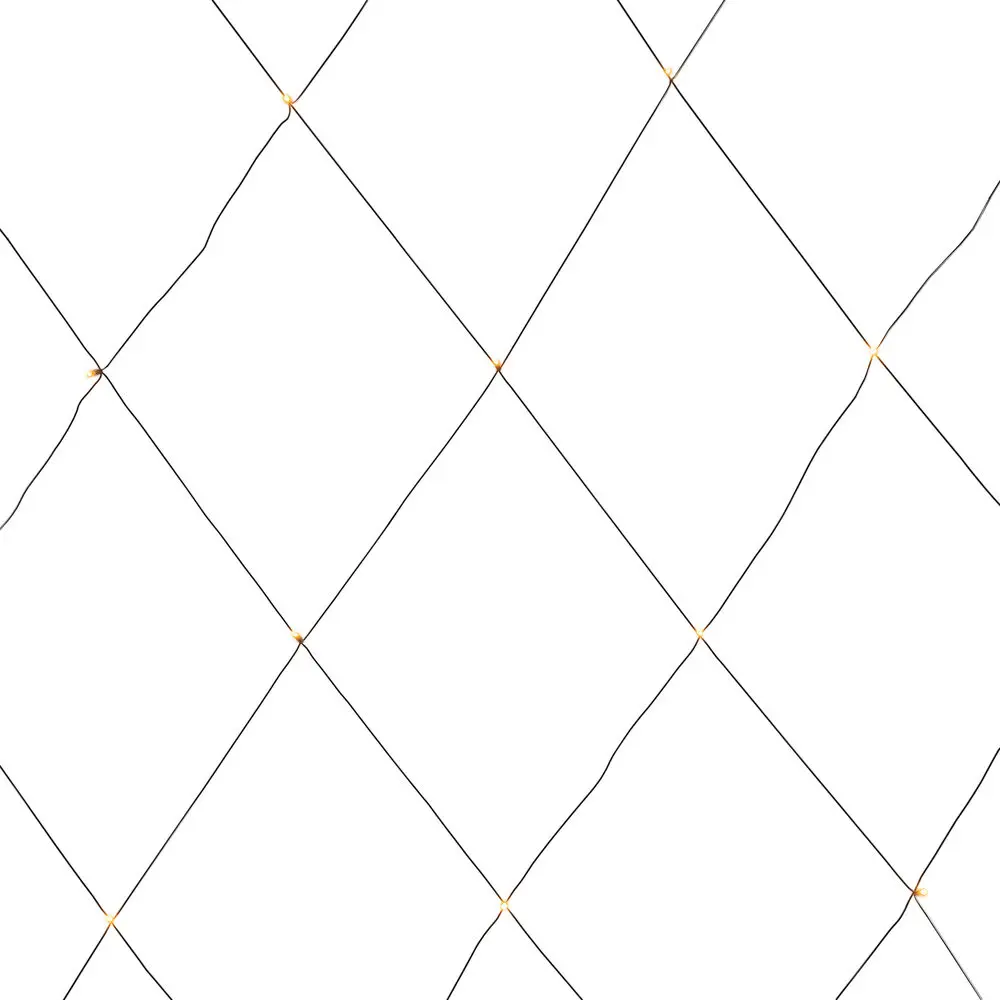 Lichternetz amber 3m Schwarz Von Konstsmide - Die Stromversorgung erfolgt &uuml;ber 24 V und die Schutzart IP44 erm&ouml;glicht eine sichere Verwendung im Au&szlig;enbereich.