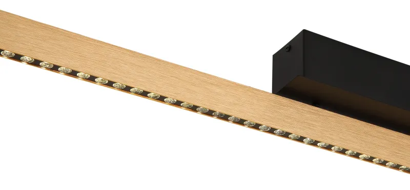 Dentsy 150cm Kupfer hängelampe Von Globo Lighting - Med den smidiga touchknappen f&ouml;r av/p&aring; och den stegl&ouml;sa touchdimmern kan du enkelt justera ljusstyrkan efter &ouml;nskem&aring;l.