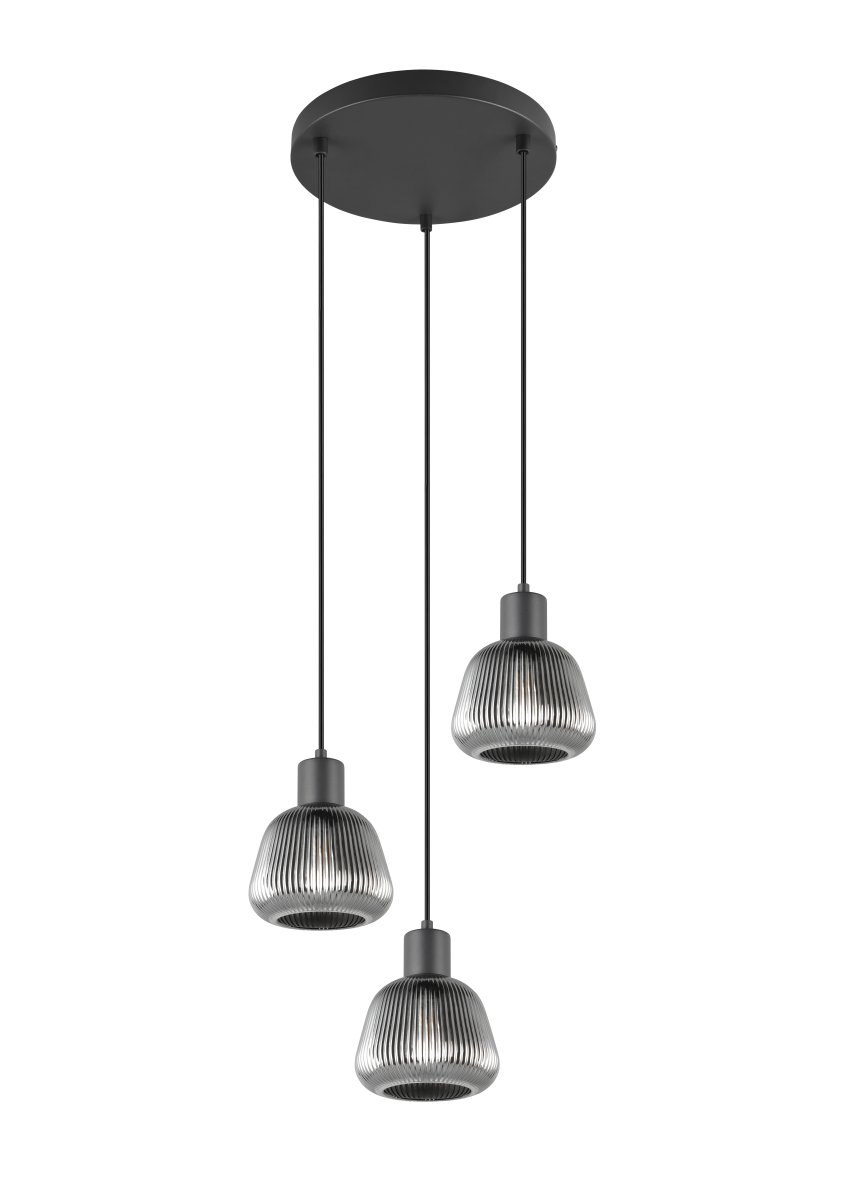 Tarifa Ø37 Rauchgrau hängelampe Von Trio Lighting - 