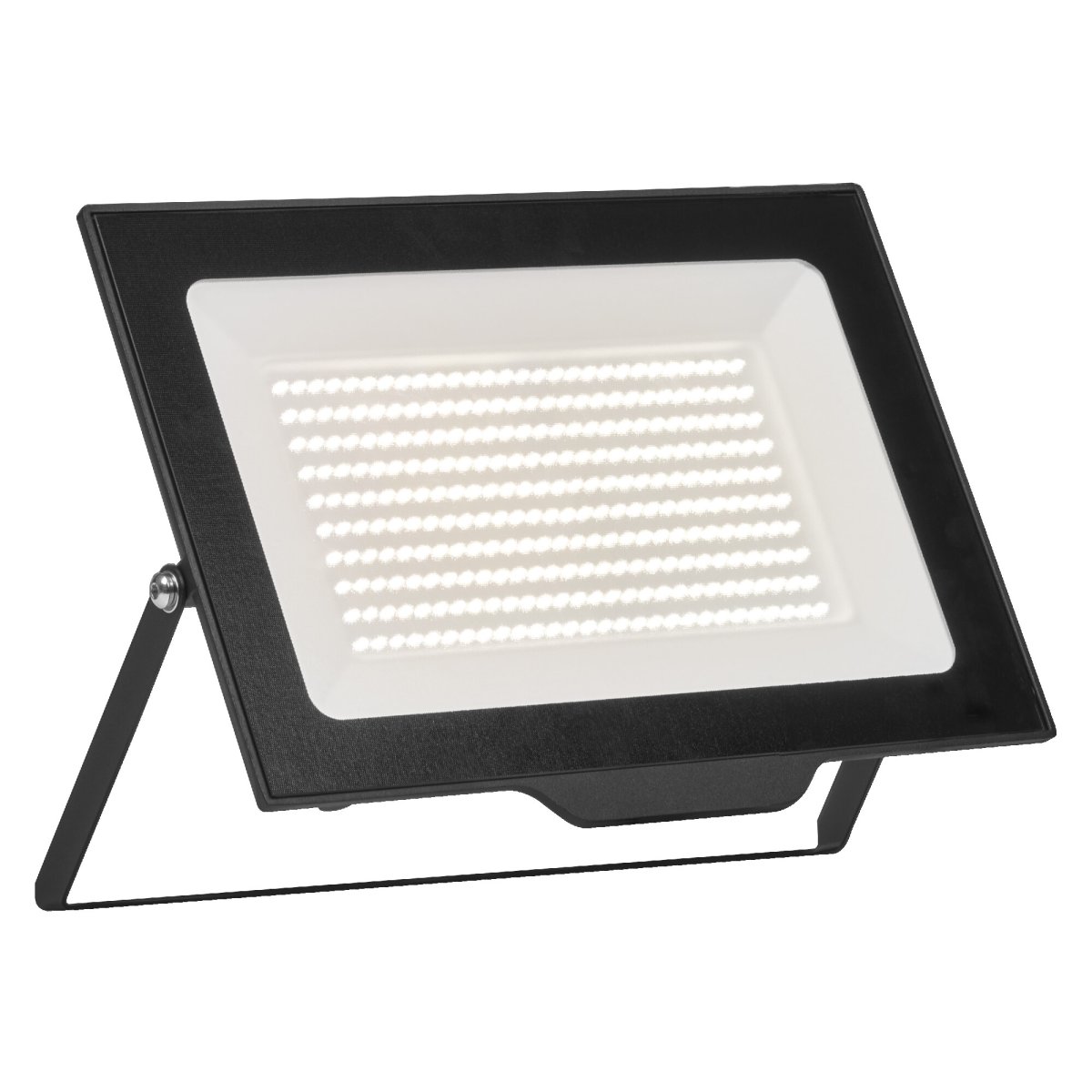 Floodlight Essential 150W Schwarz außenlampe Von Ledvance - Der wei&szlig; satinierte Diffusor sorgt f&uuml;r ein homogenes und blendfreies Licht und erzeugt so eine angenehme und effektvolle Beleuchtung ohne scharfe Schatten.