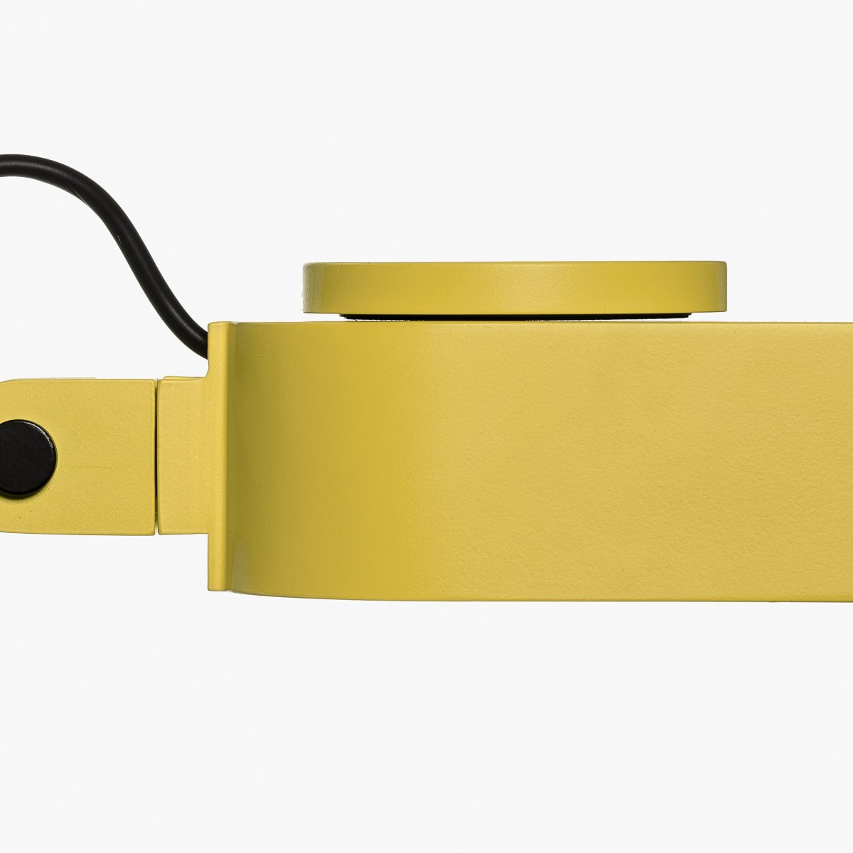 Inviting 86cm Gelb klemmlampe Von Faro Barcelona - Der Leuchtenkopf ist horizontal und vertikal verstellbar und das Licht dimmbar.