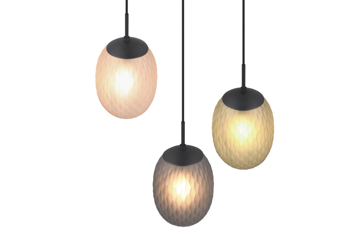 Facette Ø43 Mehrfarbig hängelampe Von Trio Lighting - 