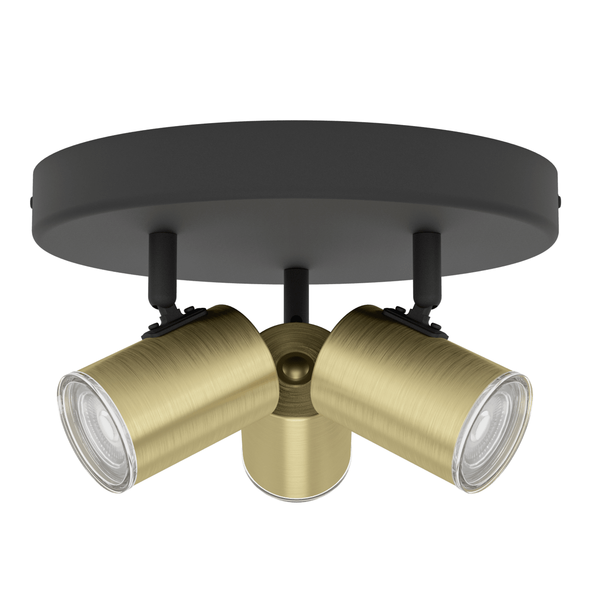 Consuma 3 Gold spotlight Von Eglo - Ideal, um Details im Raum hervorzuheben oder gezielte Beleuchtung zu schaffen, beispielsweise im Flur, in der K&uuml;che oder im Wohnzimmer.