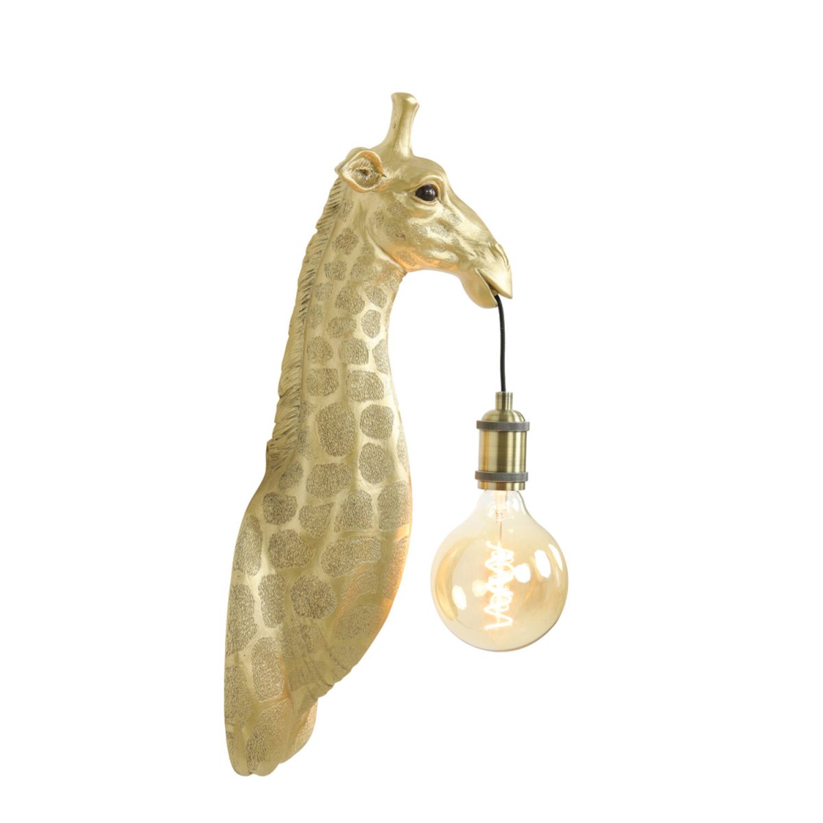 Giraffe 60cm Gold wandlampe Von Light & Living - 