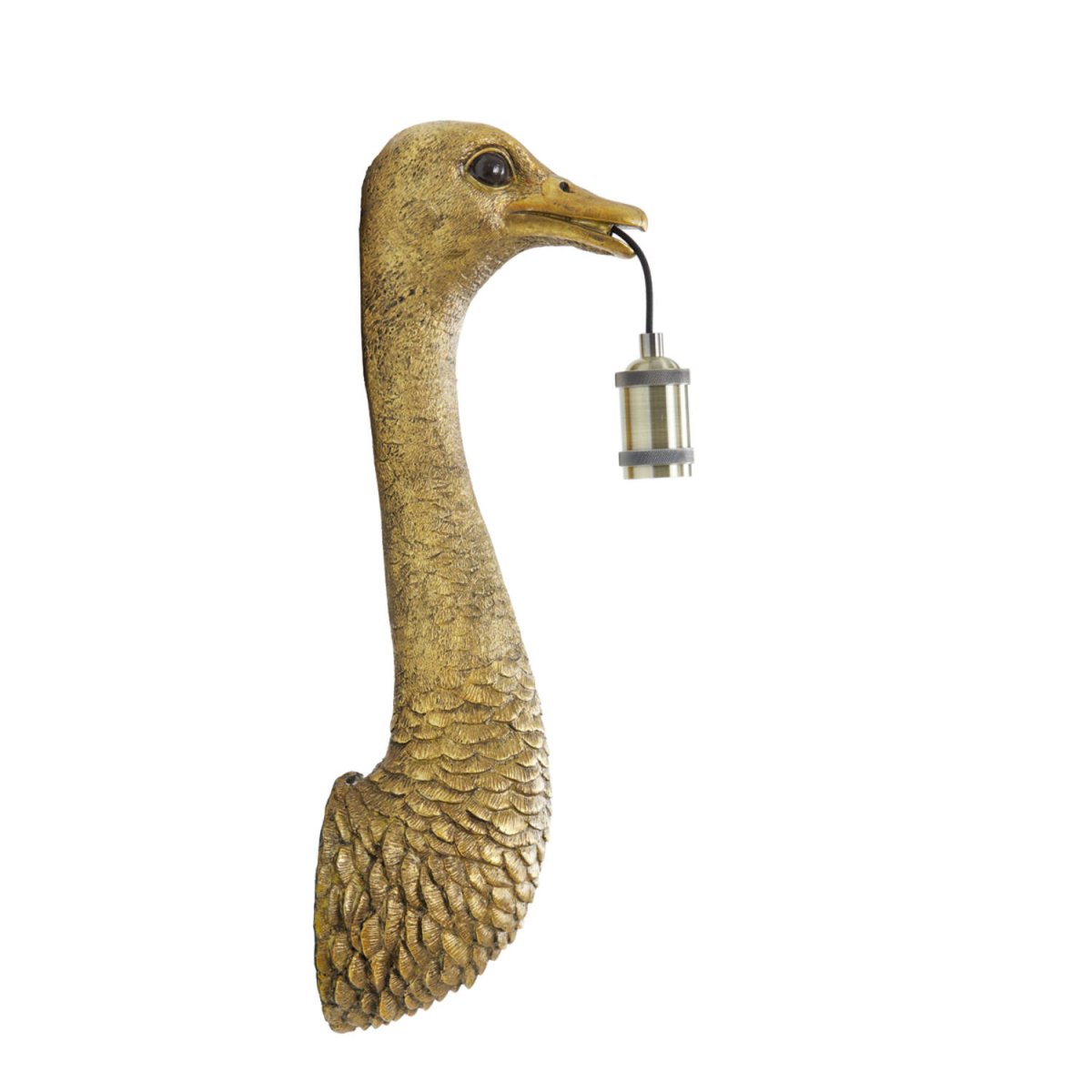 Ostrich 57cm Bronze wandlampe Von Light & Living - 