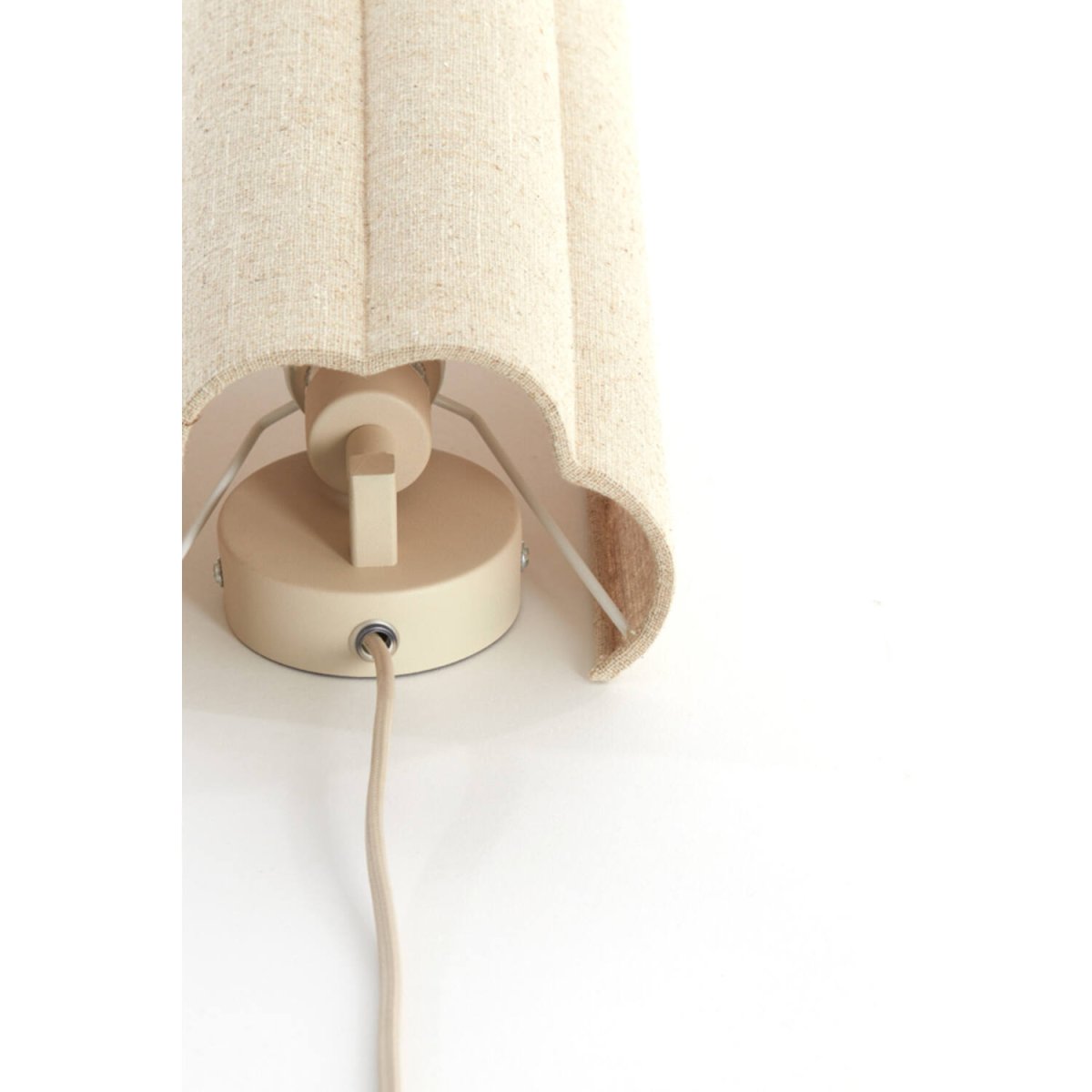 Fringe 30cm Beige wandlampe Von Light & Living - 