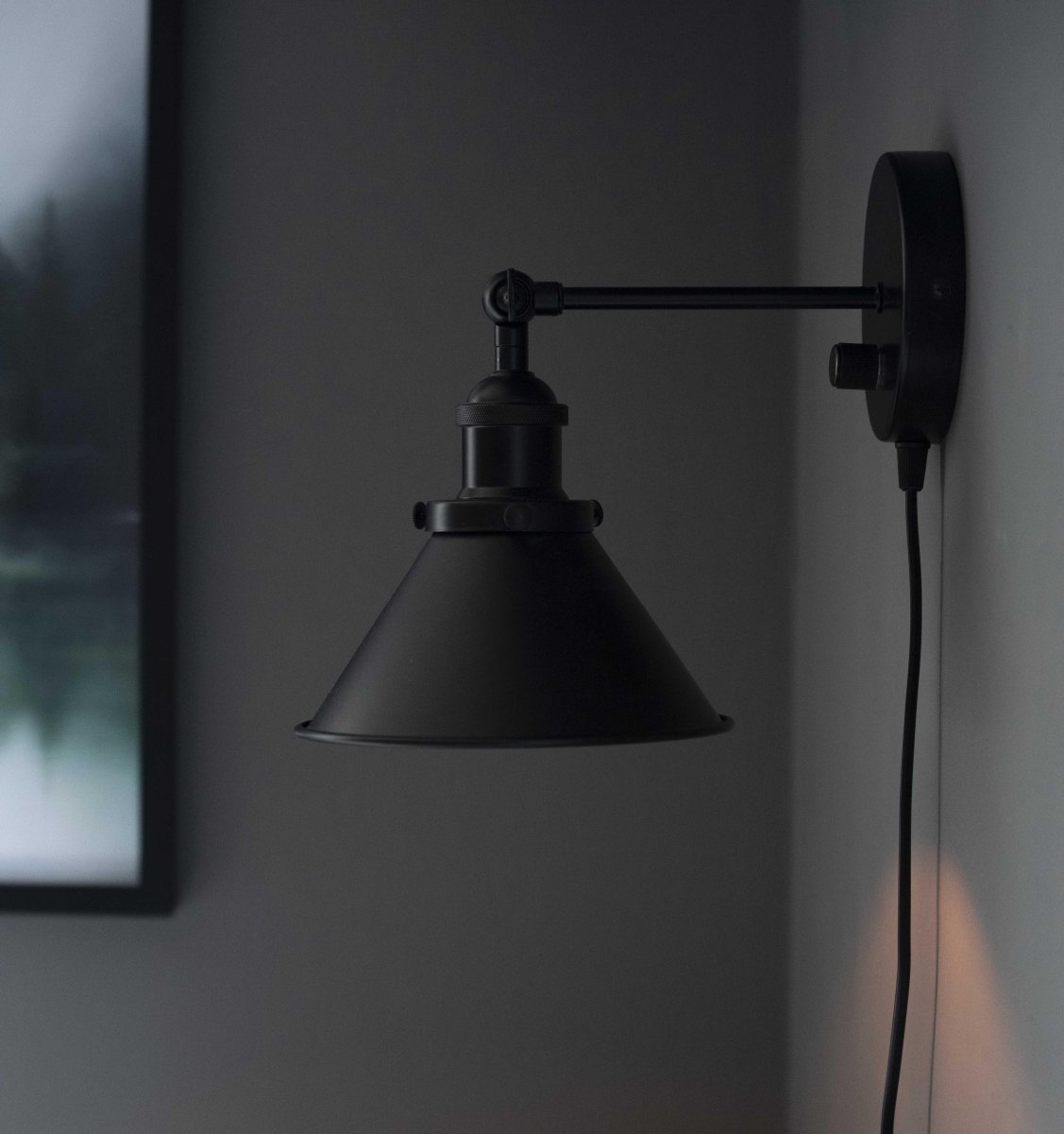 Anton Ø18 Schwarz wandlampe Von PR Home - 