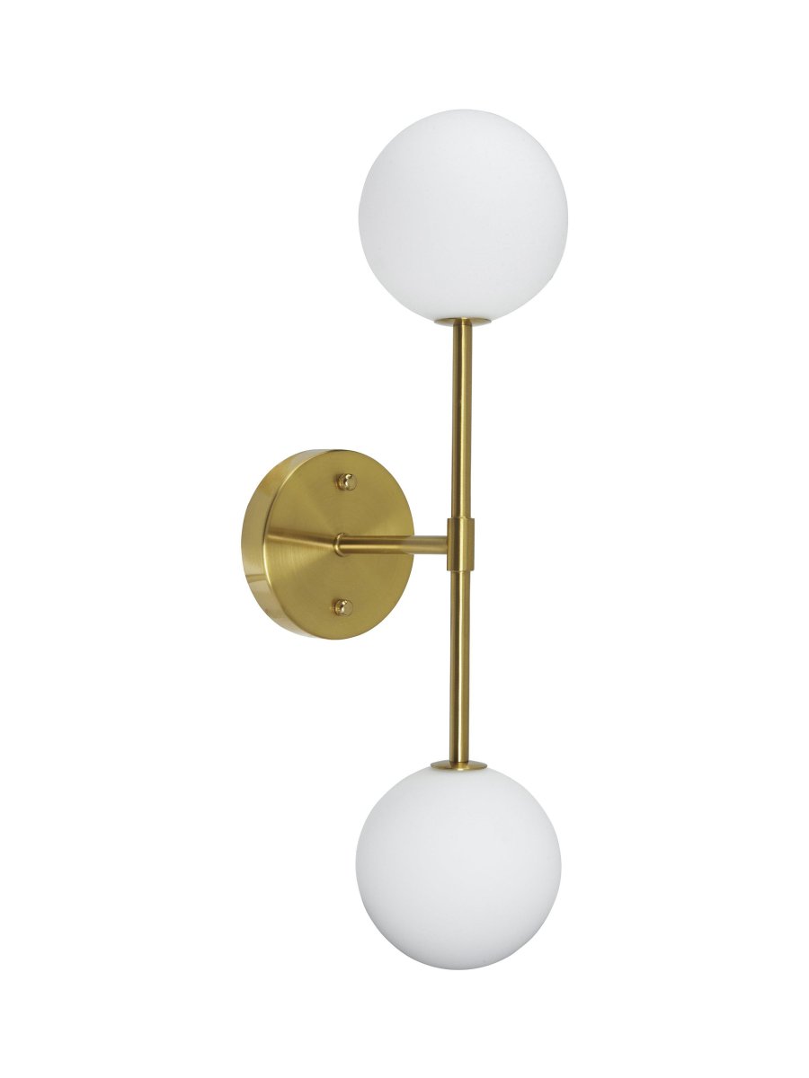 Sigma 50cm Gold badezimmerlampe Von PR Home - Bitte beachten Sie, dass es sich bei dieser Leuchte um eine Festinstallation handelt und kein separater Stecker und Anschlusskabel im Lieferumfang enthalten ist.