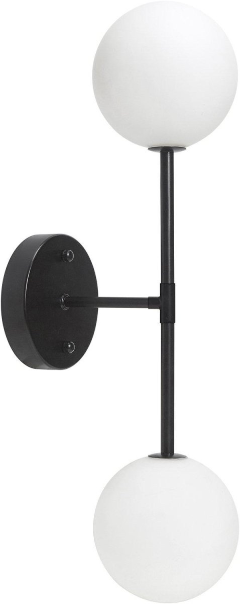 Sigma 50cm Schwarz badezimmerlampe Von PR Home - Bitte beachten Sie, dass es sich bei dieser Leuchte um eine Festinstallation handelt und kein separater Stecker und Anschlusskabel im Lieferumfang enthalten ist.