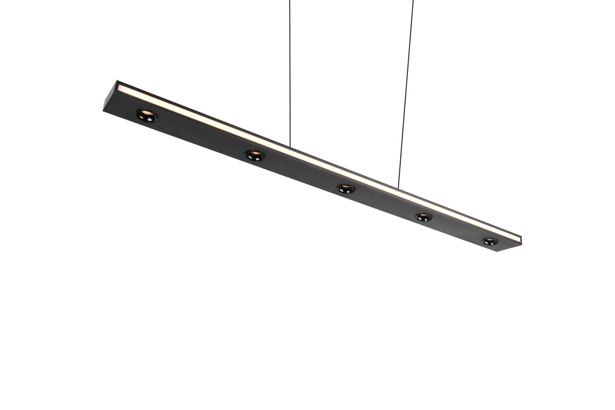 Graham 110cm Schwarz hängelampe Von Trio Lighting - 