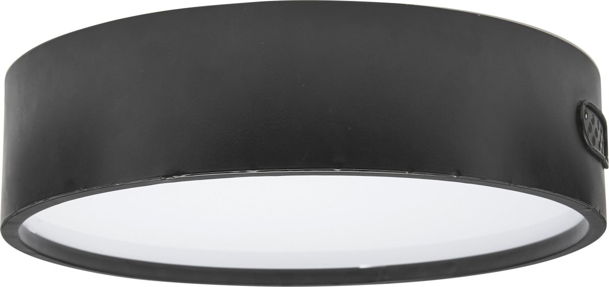 Norton Ø40 Schwarz deckenleuchte Von PR Home - Norton-Deckenleuchte aus Metall mit Acrylplatte zur Streuung des Lichts und Vermeidung von Blendung.