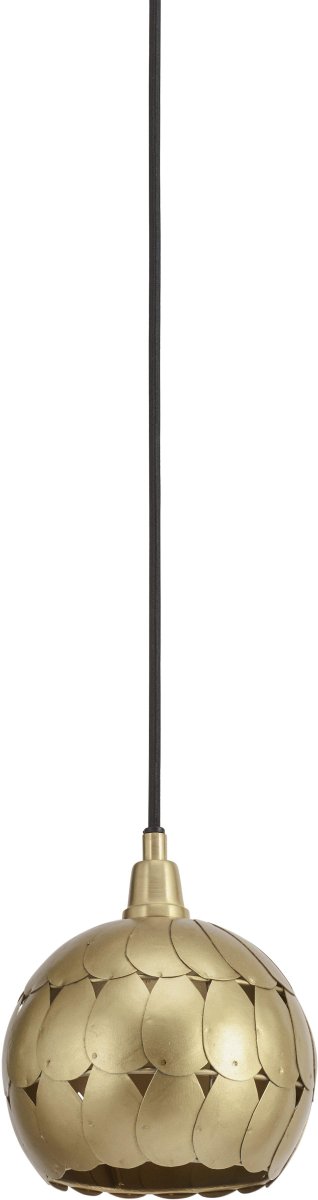 Petal Ø15 Gold fensterlampe Von PR Home - Bl&uuml;tenf&ouml;rmige Fensterlampe aus Metall mit Messing-Finish.
